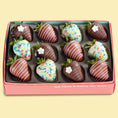 Load image into Gallery viewer, Flowers & Chocolate Dipped Berries
