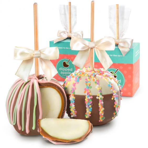 Spring Fling Chocolate Covered Caramel Apples