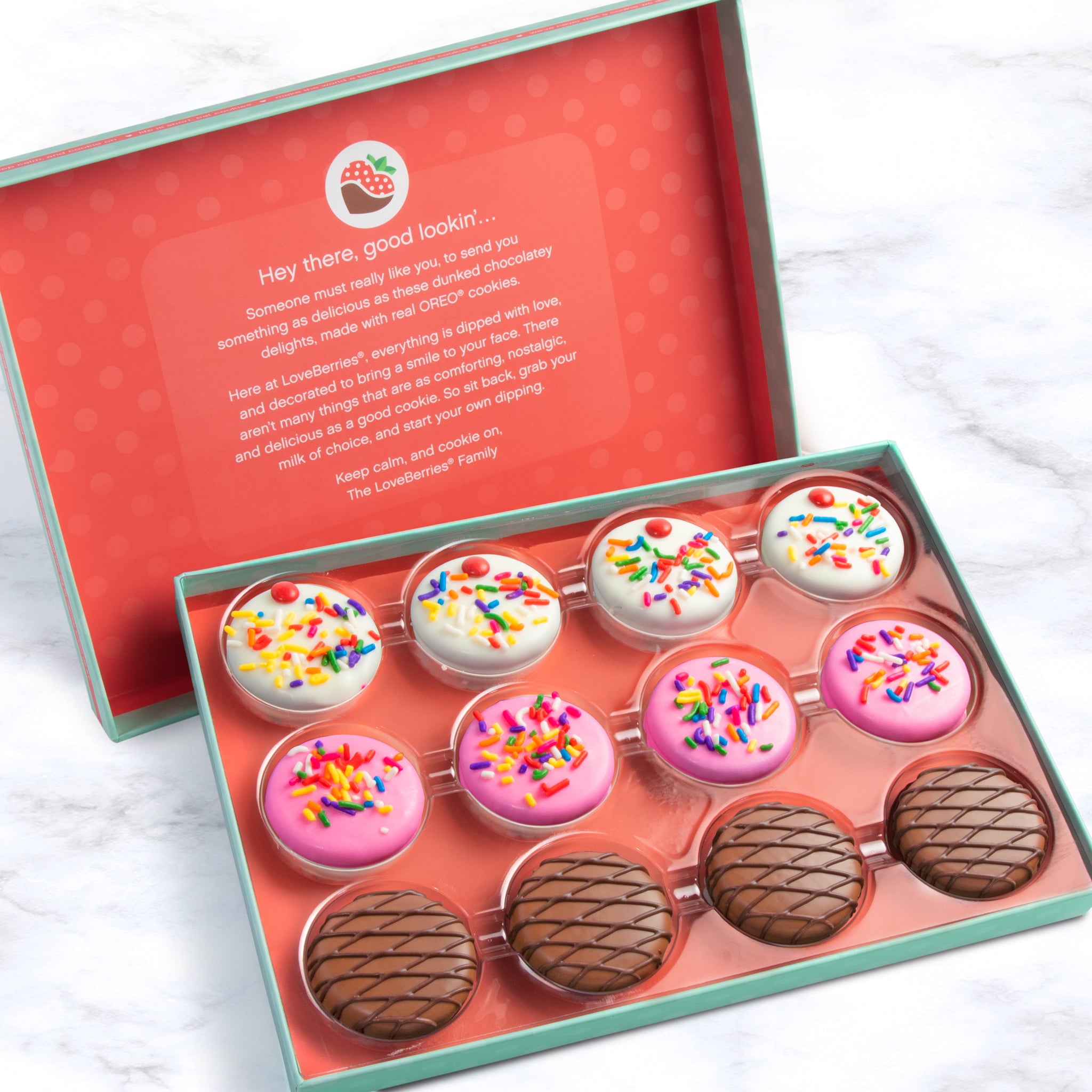 Candy Shop Chocolatey Covered Sandwich Cookies