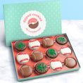 Load image into Gallery viewer, Sports Ball Chocolatey Dipped Sandwich Cookies
