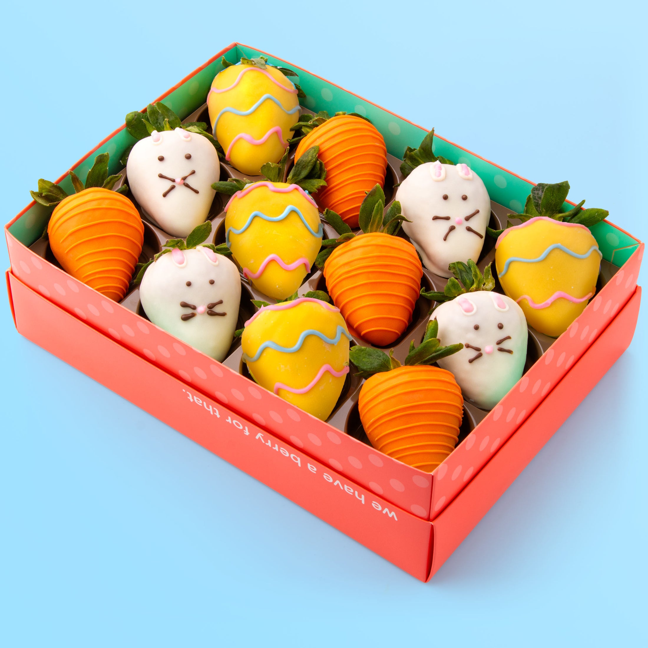Hoppy Easter Dipped Berries