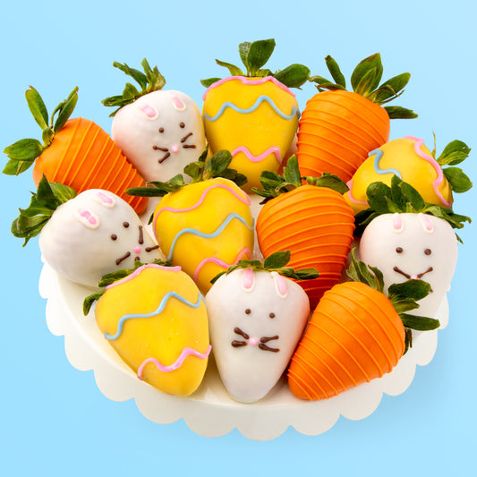 Dozen Hoppy Easter Dipped Berries