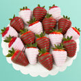 Load image into Gallery viewer, Love Bites Mini Dipped Strawberries
