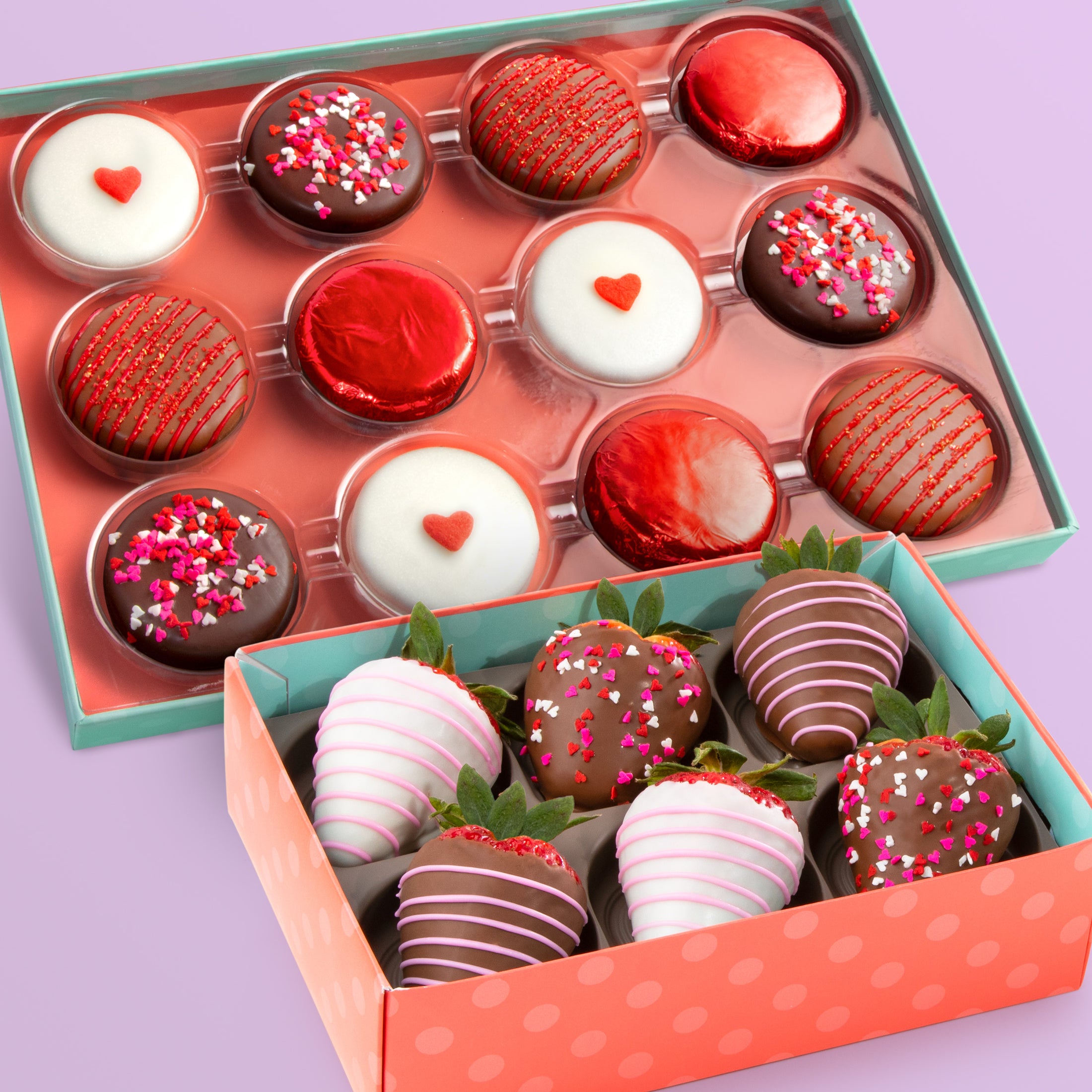 Original Love Berries & Chocolatey Dipped Cookies Combo