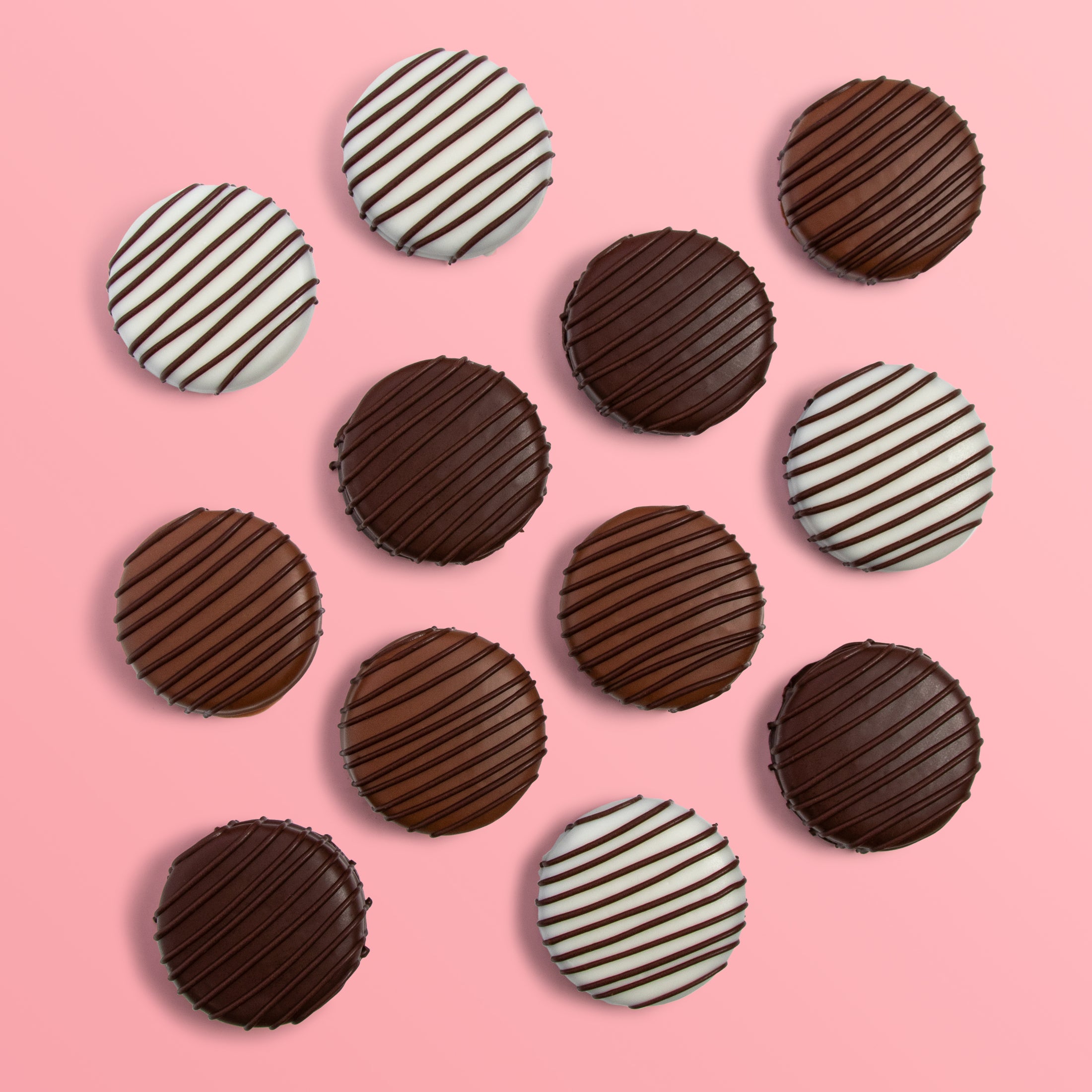 Signature Chocolatey Covered Sandwich Cookies