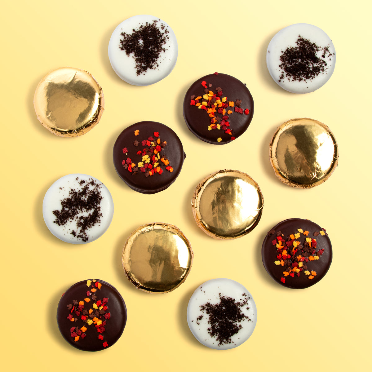 Harvest Chocolatey Covered Sandwich Cookies