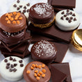 Load image into Gallery viewer, Deluxe Chocolatey Covered Sandwich Cookies

