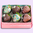 Load image into Gallery viewer, Flowers & Chocolate Dipped Berries
