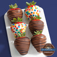 Load image into Gallery viewer, Ghirardelli Birthday Chocolate Covered Strawberries
