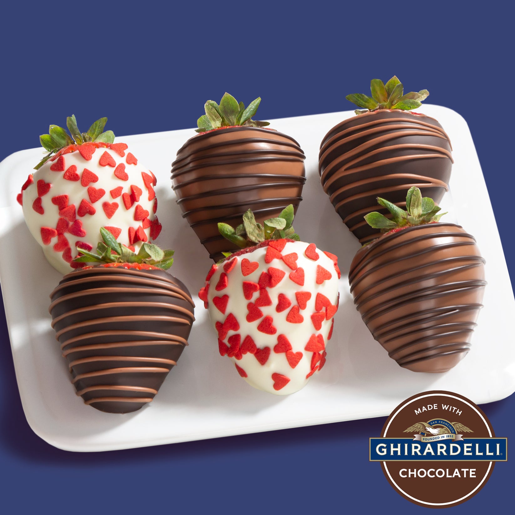 Ghirardelli Love Chocolate Covered Strawberries Love Berries