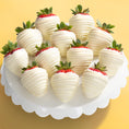 Load image into Gallery viewer, White Out Dipped Strawberries
