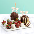 Load image into Gallery viewer, Holly Jolly Bundle: Dipped Strawberries & Caramel Apples
