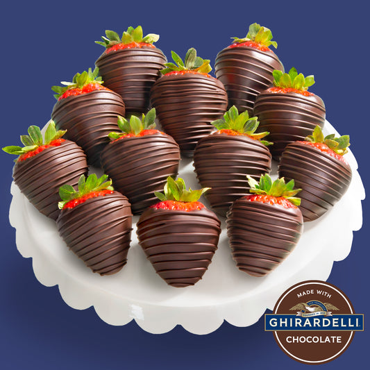 Ghirardelli Dark Chocolate Covered Strawberries