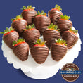 Load image into Gallery viewer, Ghirardelli Milk Chocolate Covered Strawberries
