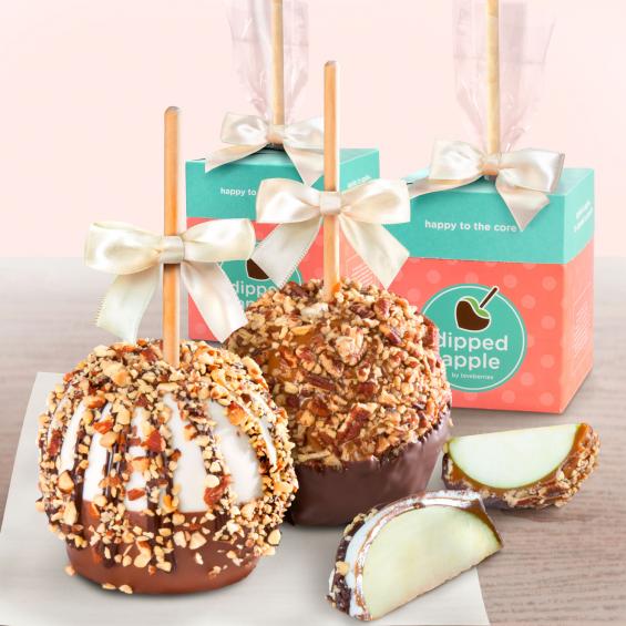 Going Nuts for Chocolate Covered Apples