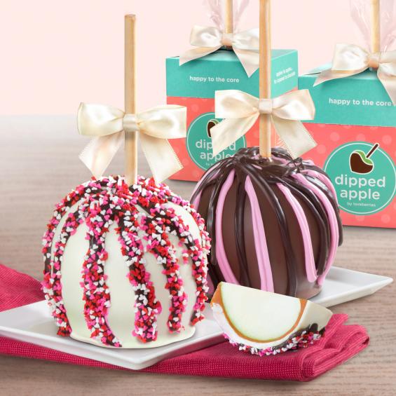 Chocolate Caramel Covered Apples