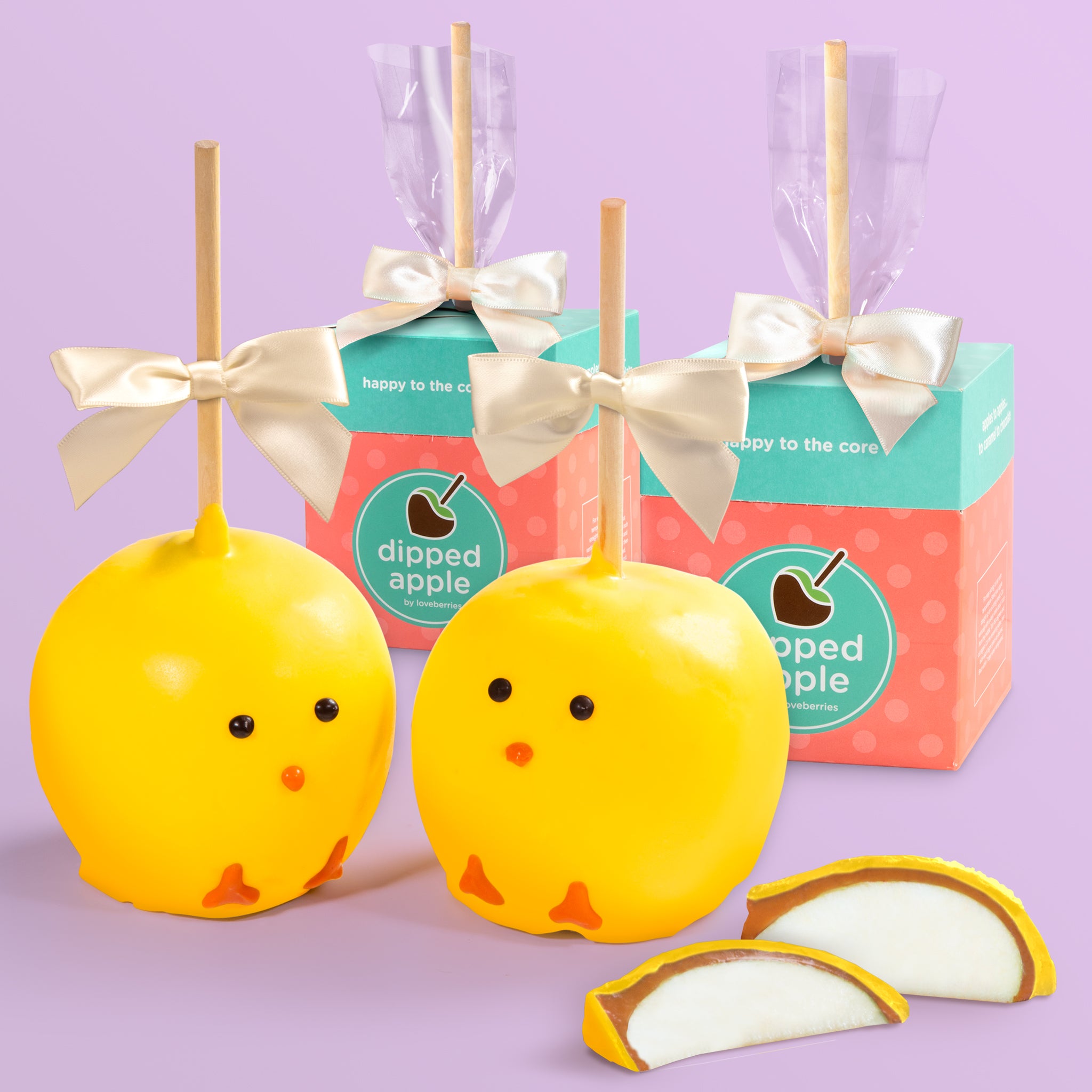 Easter Chicks Apples